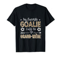 My Favorite Goalie Calls Me Grand M Re T-Shirt - Graphic Print for Adults