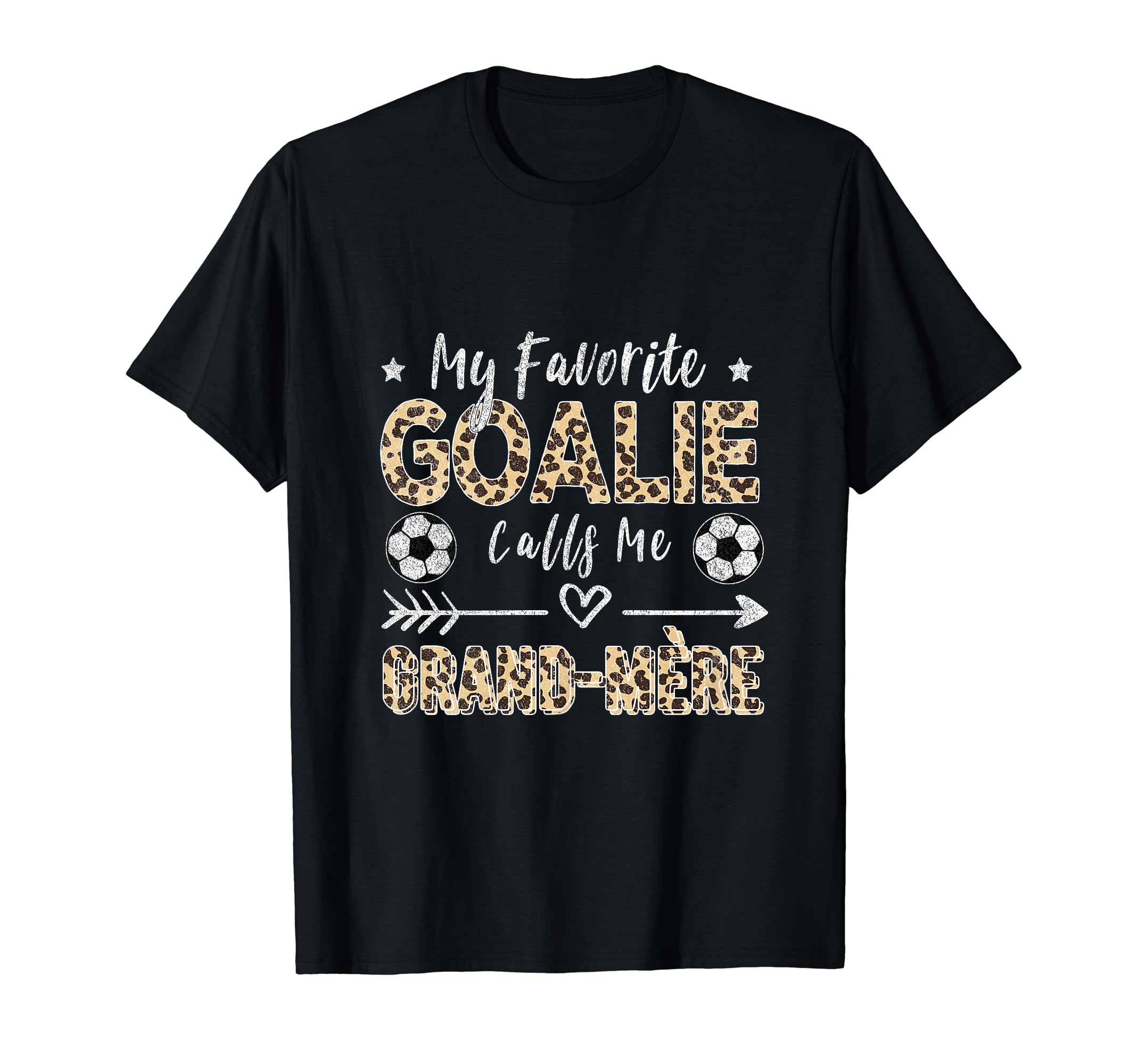 My Favorite Goalie Calls Me Grand M Re T-Shirt - Graphic Print for Adults