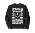 Im Lacrosse Goalkeeper Grandpa Sweatshirt - Casual Everyday Wear Unisex