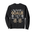 My Favorite Goalie Calls Me Popo Sweatshirt - Aesthetic Graphic for Adults