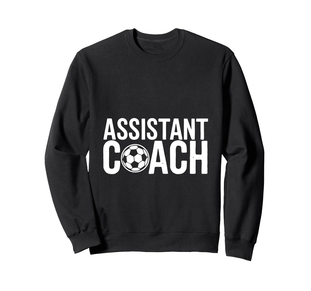 Assistant Coach Soccer Enthusiast Sweatshirt - Custom Art Print Unisex