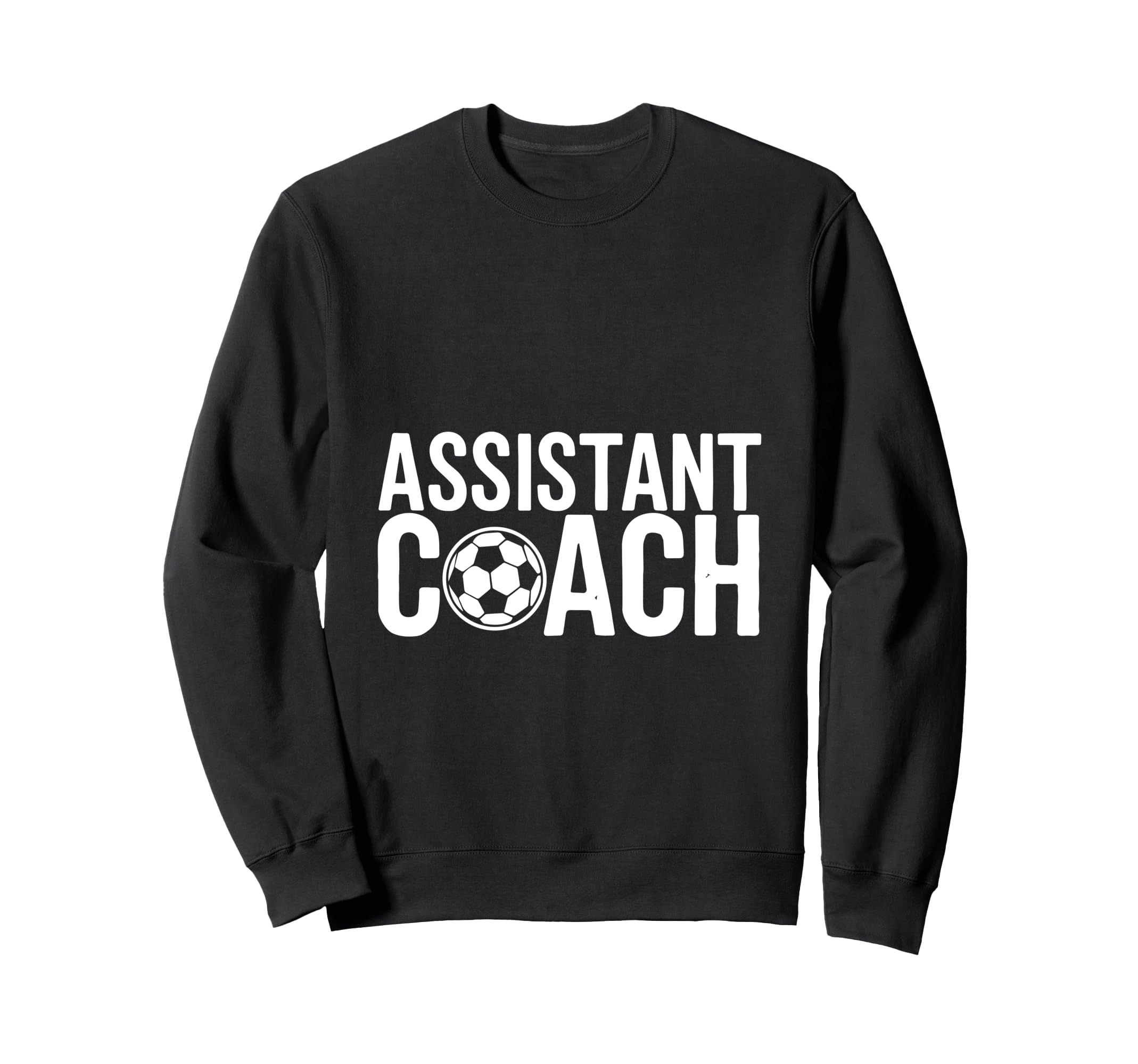 Assistant Coach Soccer Enthusiast Sweatshirt - Custom Art Print Unisex