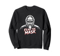 Hockey Player Halloween Penalty Sweatshirt - Casual Everyday Wear Unisex
