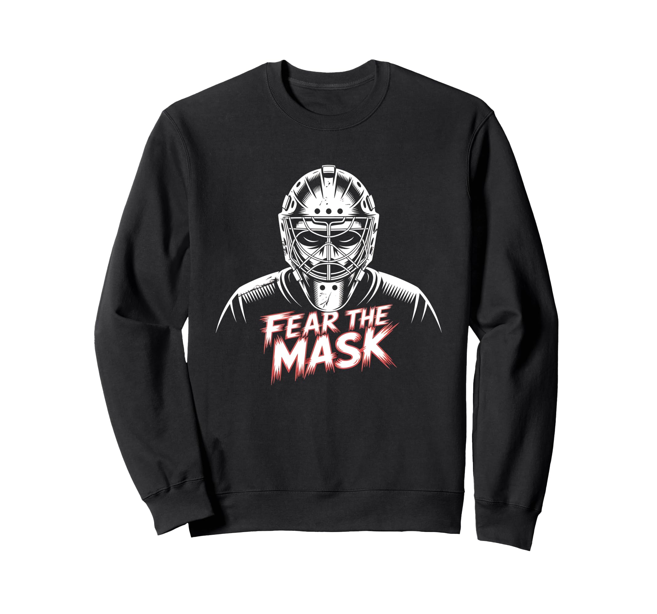 Hockey Player Halloween Penalty Sweatshirt - Casual Everyday Wear Unisex