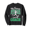 Soccer Coach My Favorite Soccer Sweatshirt - Graphic Print Men Women