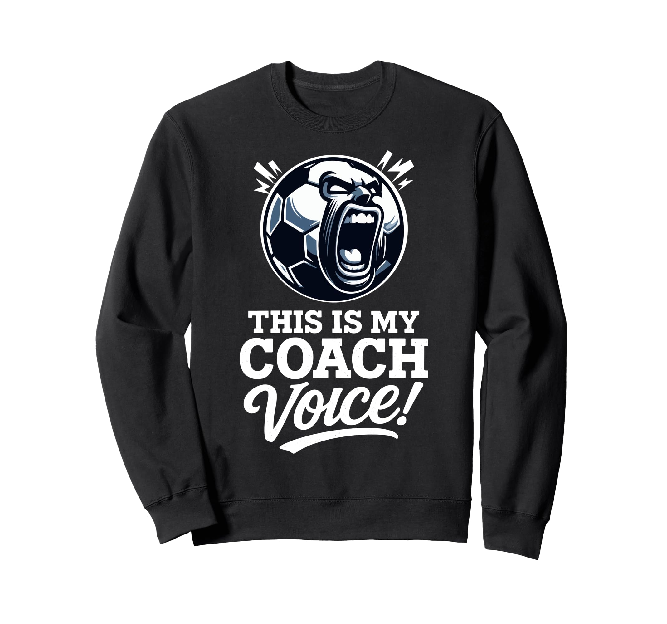 This Is My Coach Voice Funny Sweatshirt - Minimalist Print Men Women