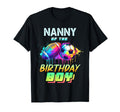 Nanny Birthday Football Soccer T-Shirt - Casual Everyday Wear for Adults