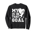 Proud Soccer Goalkeeper Mom Sweatshirt - Fun Novelty Design Men Women