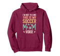 Im Not Yelling This Is My Soccer Mom Voice Hoodie - Trendy Graphic Unisex