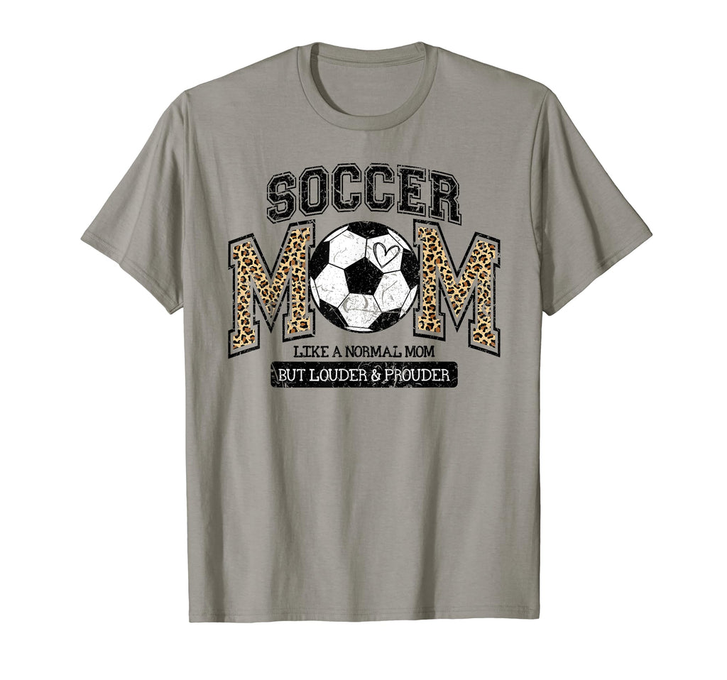 Proud Soccer Mom Funny Soccer Mom T-Shirt - Aesthetic Graphic for Adults