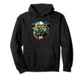 Pug Dog Soccer Ball Champion Fan Hoodie - Casual Everyday Wear Unisex