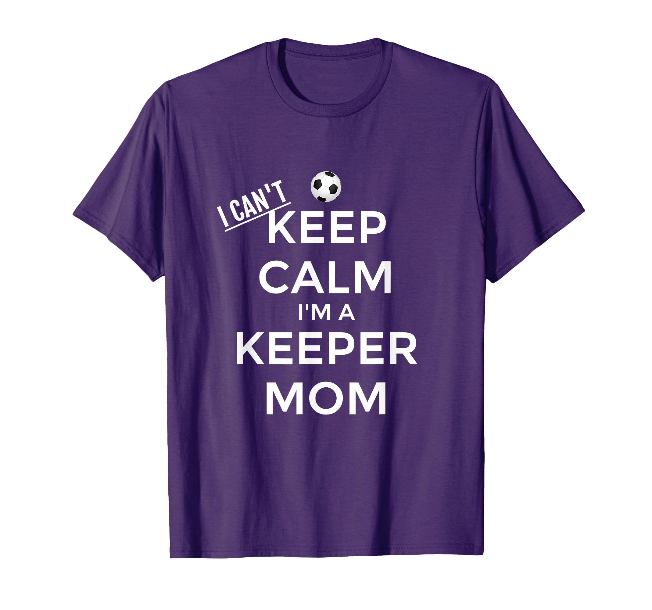 Soccer Item Mothers Keepers T-Shirt - Fun Novelty Design for Adults