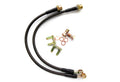 Agency Power AP Front Steel Braided Brake Lines - Chevy C6 Corvette 05-13 AP-C6-405