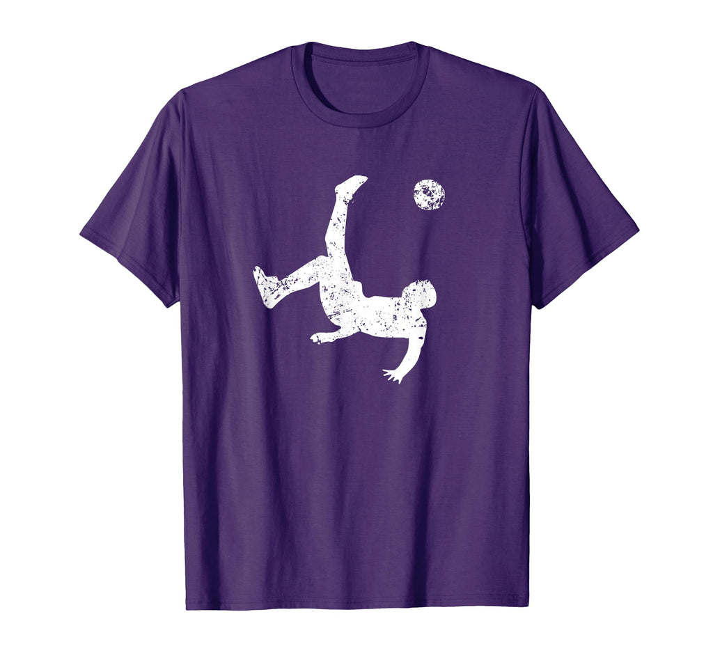 Soccer Bicycle Kick Funny Soccer T-Shirt - Trendy Graphic for Adults