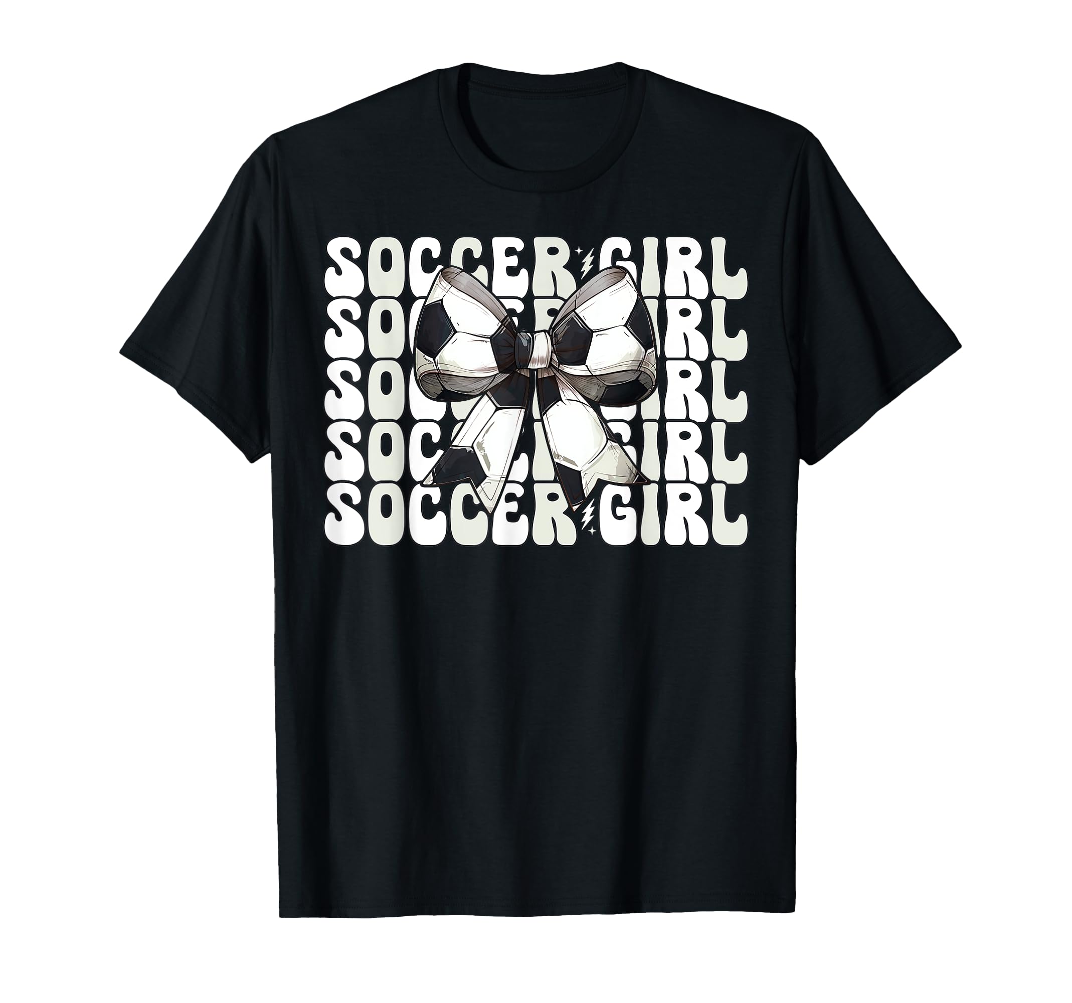 Womens Coquette Bow Ribbon Soccer Hoodie - Novelty Apparel for Adults