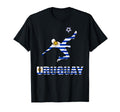 Uruguay Football Soccer Game Player Fan T-Shirt - Graphic Print Unisex