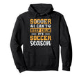 Soccer Mom I Cant Keep Calm Its Soccer Hoodie - Minimalist Print Men Women