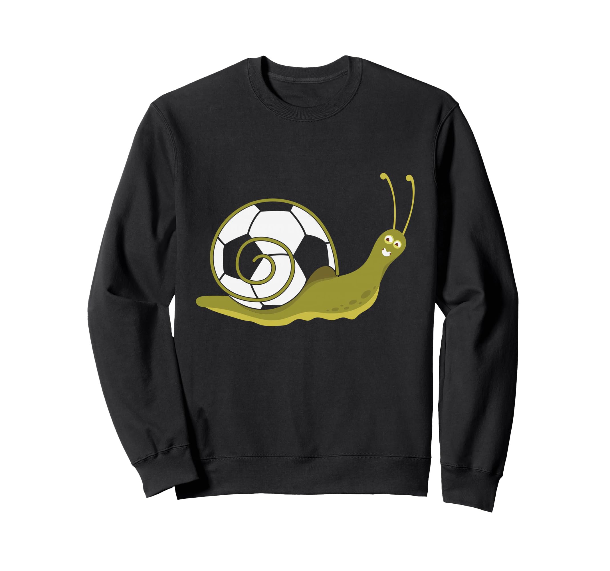 Football Soccer Snail Lover Player Sweatshirt - Unique Graphic Men Women