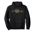 Roma Invicta Spqr Roman Eagle 2 Hoodie - Fun Novelty Design for Adults