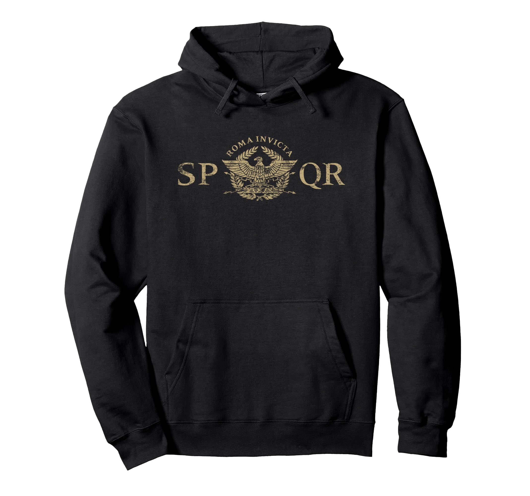 Roma Invicta Spqr Roman Eagle 2 Hoodie - Fun Novelty Design for Adults