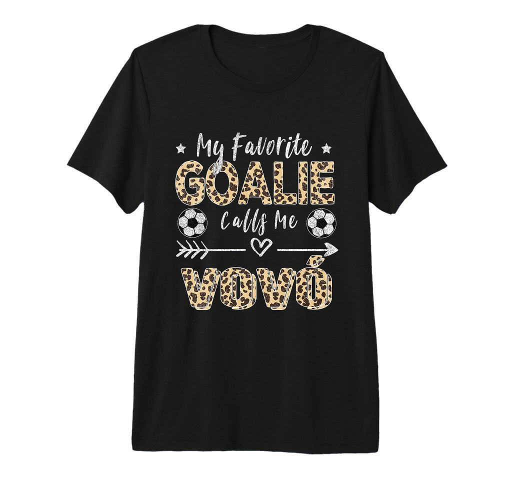 My Favorite Goalie Calls Me Vov T-Shirt - Aesthetic Graphic for Adults