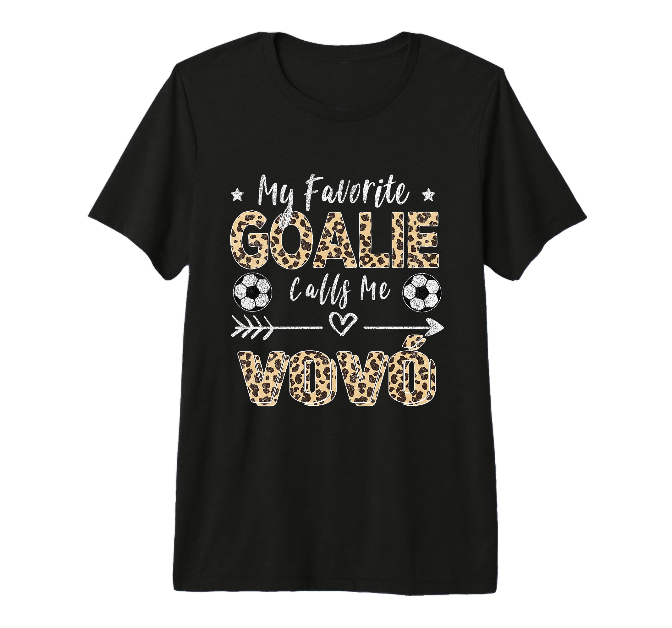 My Favorite Goalie Calls Me Vov T-Shirt - Aesthetic Graphic for Adults