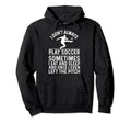 Funny Soccer Soccer Player Goalie Coach Hoodie - Graphic Print for Adults