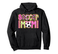 Soccer Mom Soccer Player Mama Coquette Hoodie - Unique Graphic Men Women