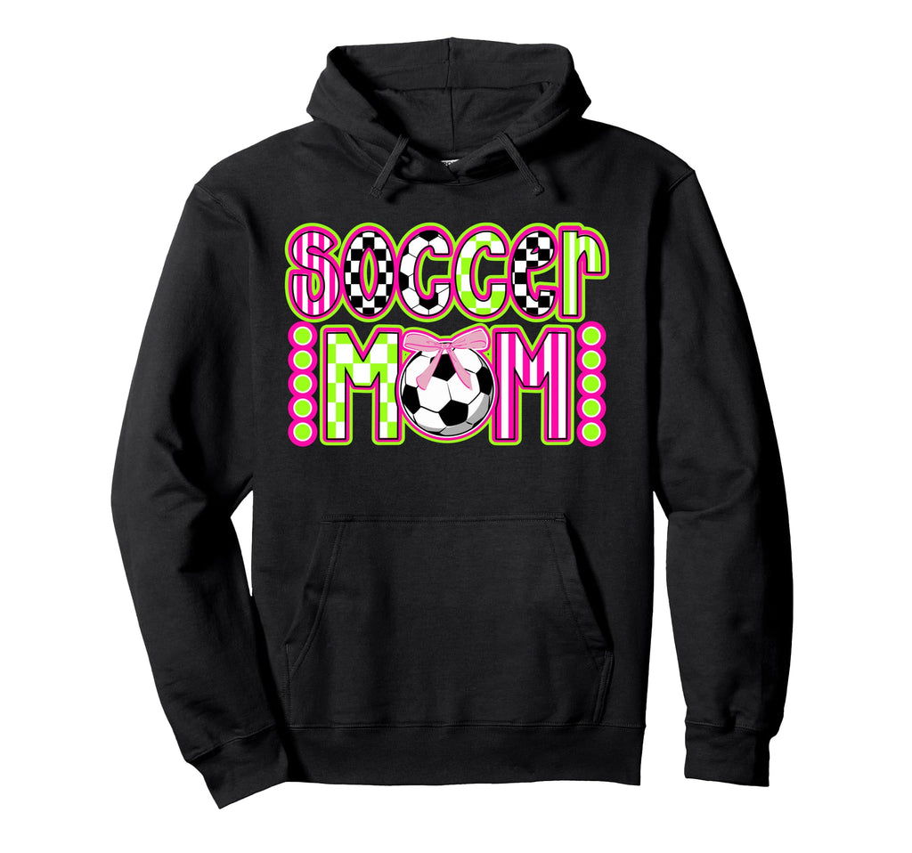 Soccer Mom Soccer Player Mama Hoodie - Fun Novelty Design Men Women