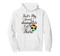 Thats My Granddaughter Out There Hoodie - Casual Everyday Wear Men Women