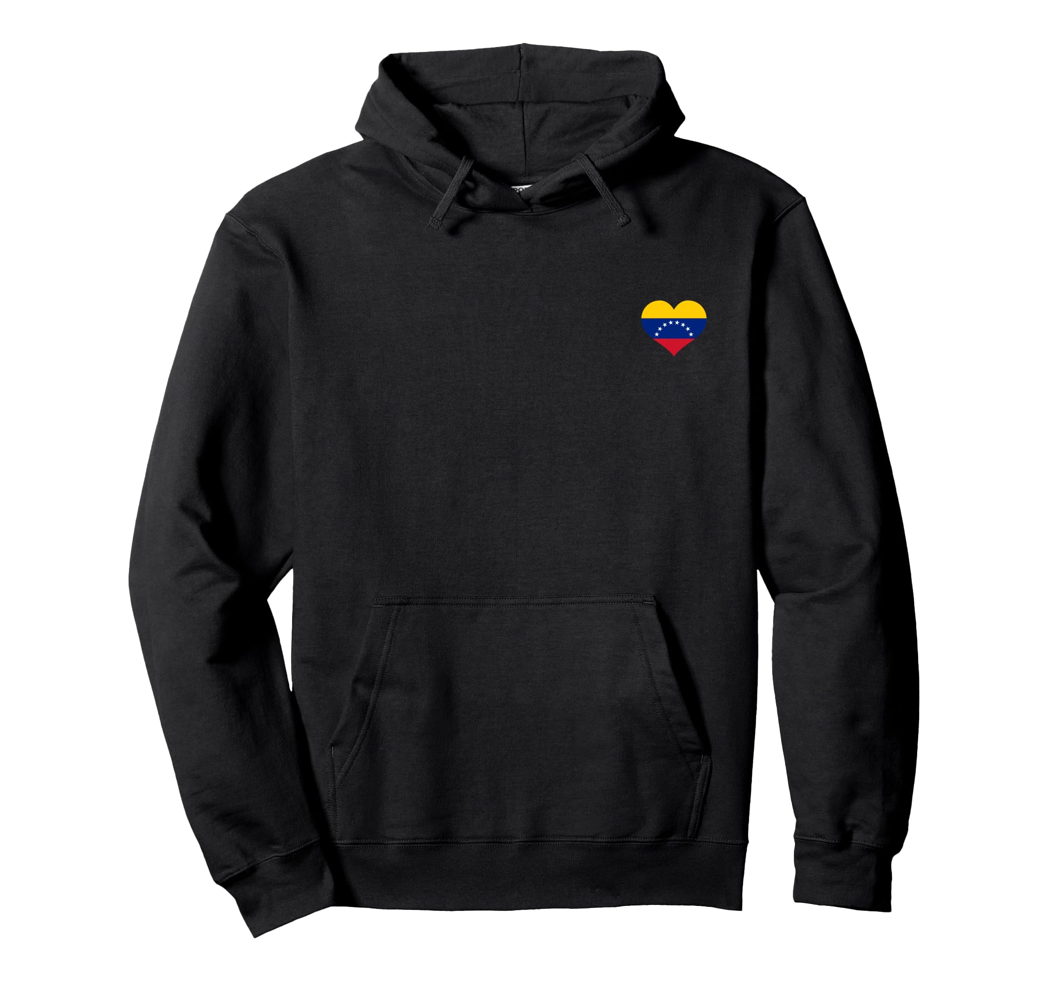 Venezuela Heart Pride Venezuela Flag Hoodie - Graphic Print Unisex