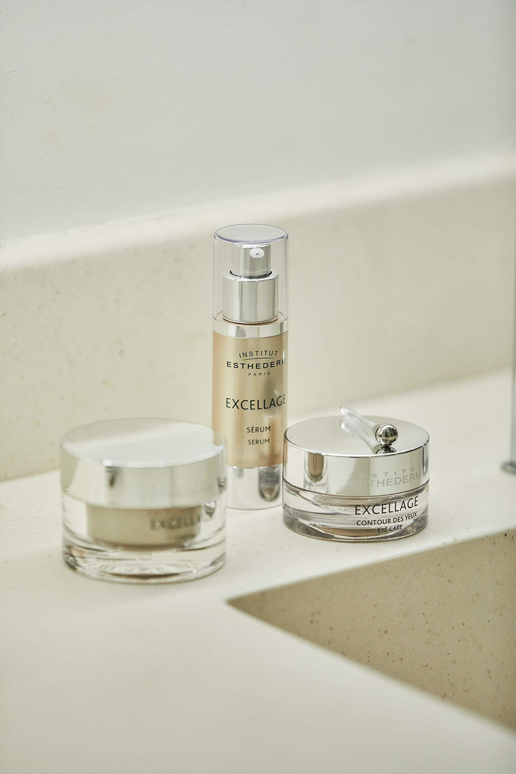 Esthederm Excellage Serum - Anti-Aging Face Serum for Firming, Nourishing, and Radiant Skin