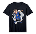 Funny Dabbing Kosovo Football T-Shirt - Casual Everyday Wear for Adults