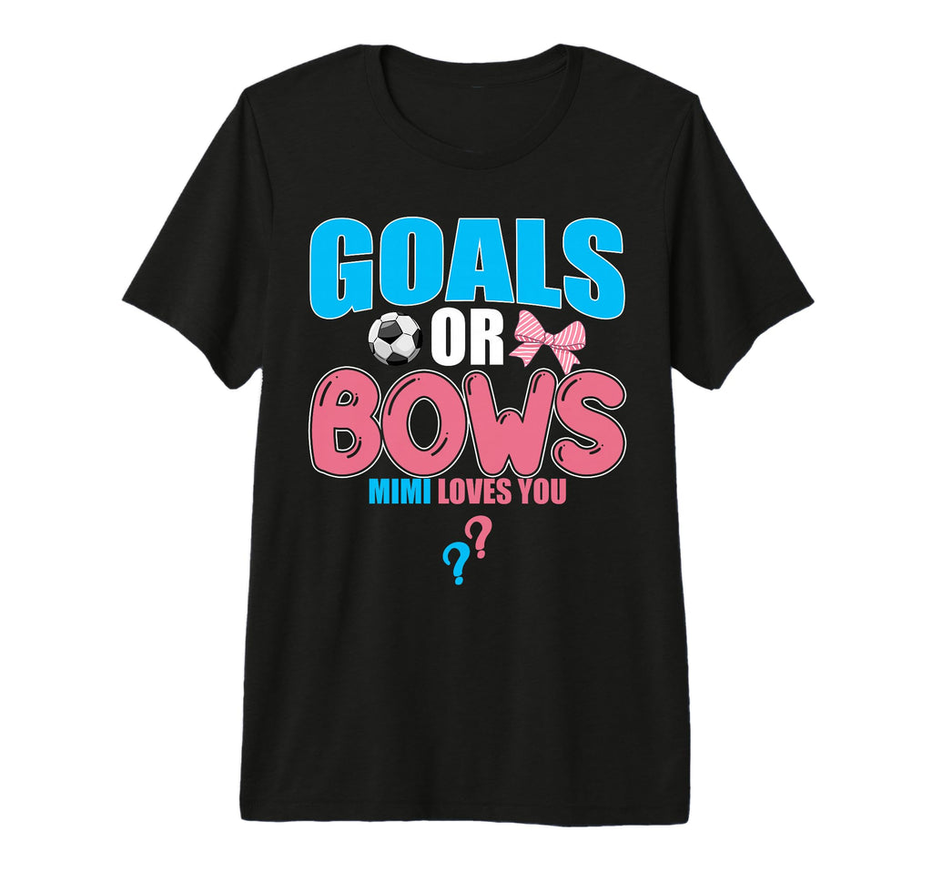 Goals Or Bows Mimi Loves You 2026 T-Shirt - Minimalist Print for Adults
