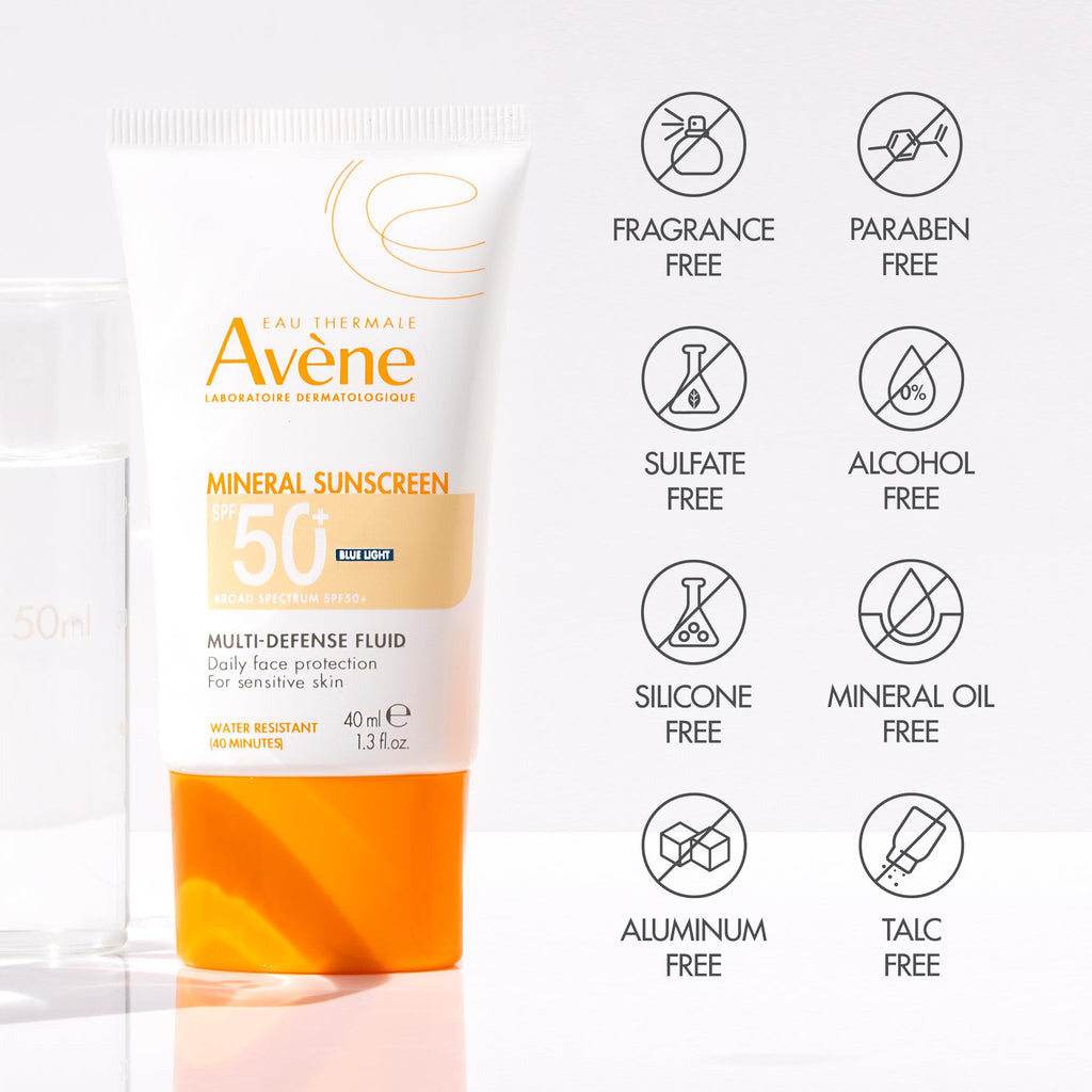 Avène Colored Sunscreen SPF 50+ - Perfect for Dry Skin | 50 ml