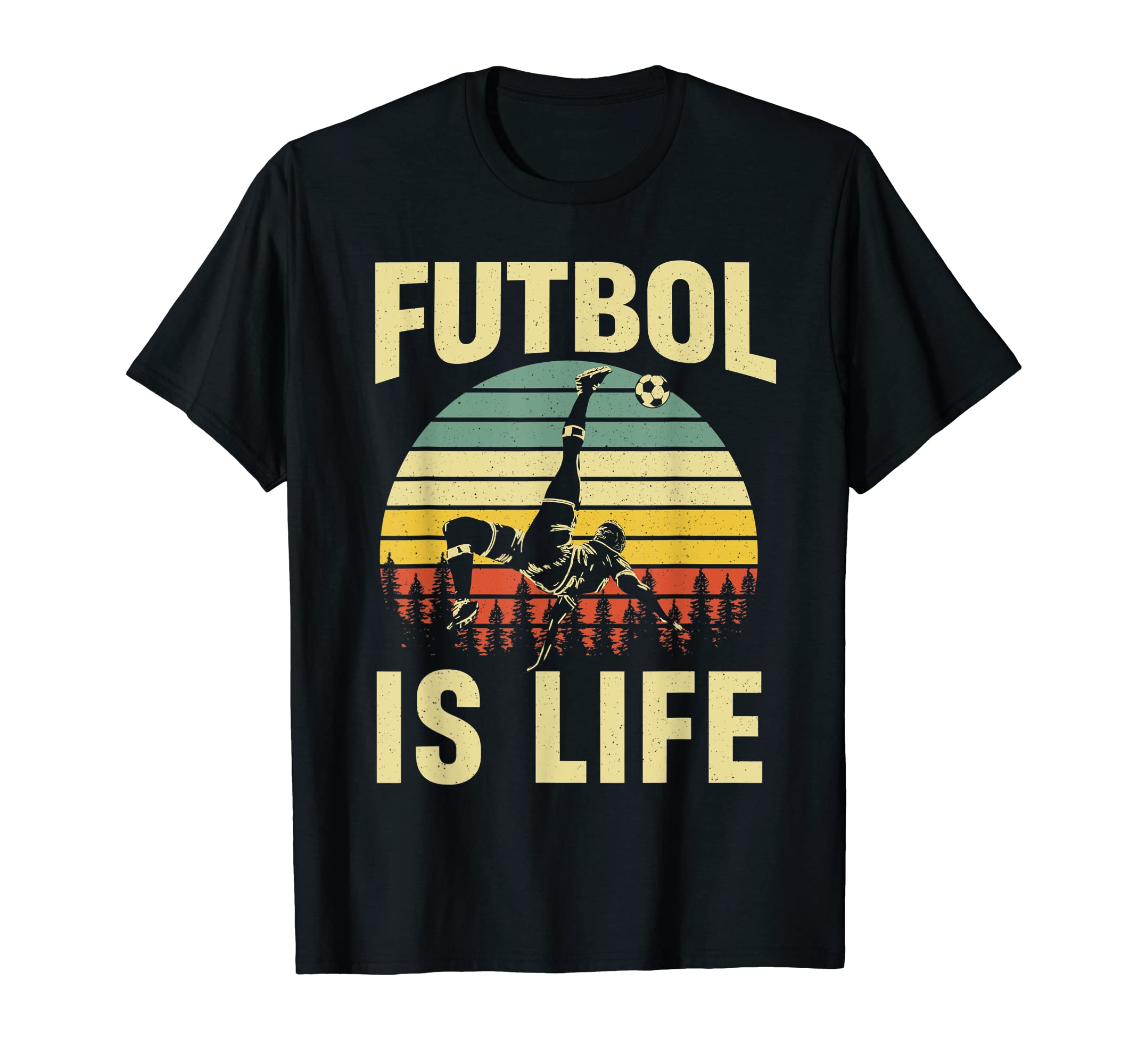 Futbol Is Life Funny Soccer Player T-Shirt - Streetwear Style Men Women