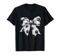 Coquette Bow Soccer Ball Mom Life Game T-Shirt - Trendy Graphic Men Women