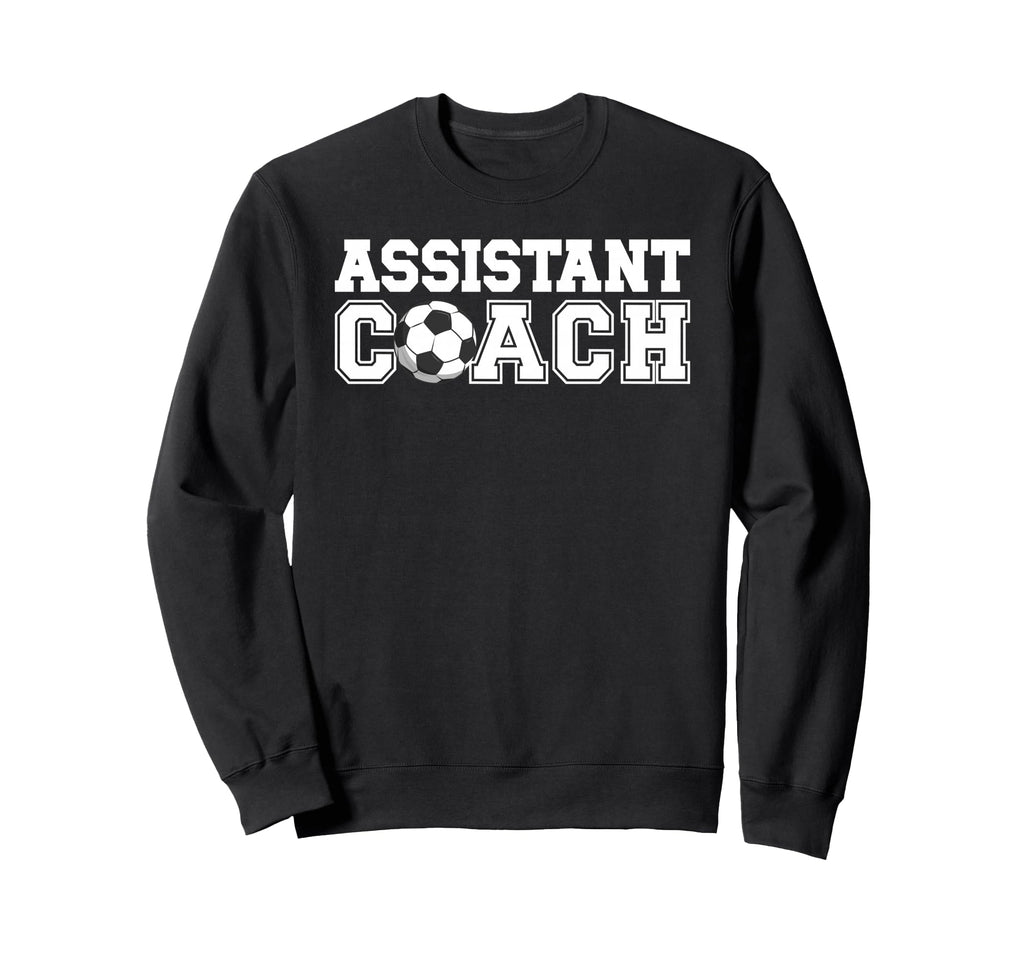 Best Soccer Assistant Coach Soccer Sweatshirt - Graphic Print for Adults