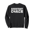 Best Soccer Assistant Coach Soccer Sweatshirt - Graphic Print for Adults