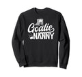 Ice Hockey Goalie Nanny Ice Hockey Sweatshirt - Graphic Print for Adults
