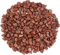 HappyFiller Small Red River Rocks Decorative Pebbles Natural Aquarium Gravel Stones for Fish Turtle Tank,Soil Cover,Indoor Outdoor Garden Succulent Potted Plants Top Dressing,Zen Garden,18 LB