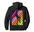 Soccer Football Female Player Sunset Hoodie - Trendy Graphic Men Women