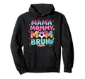 Mama Mommy Soccer Mom Bruh Ice Cream Hoodie - Novelty Apparel for Adults