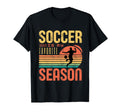 Soccer Is My Favorite Season Soccer T-Shirt - Novelty Apparel Men Women
