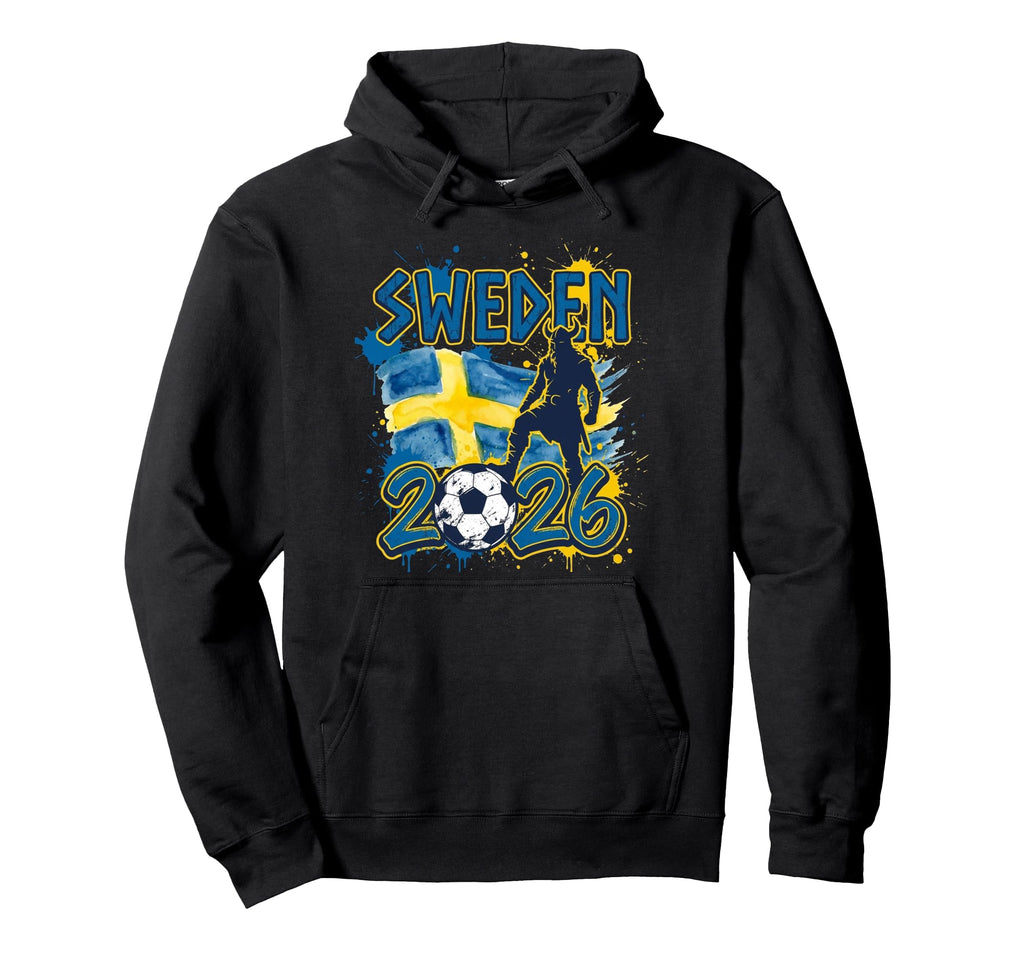 Sweden Swe 26 Fan Swedish Flag Hoodie - Trendy Graphic Men Women