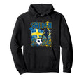 Sweden Swe 26 Fan Swedish Flag Hoodie - Trendy Graphic Men Women