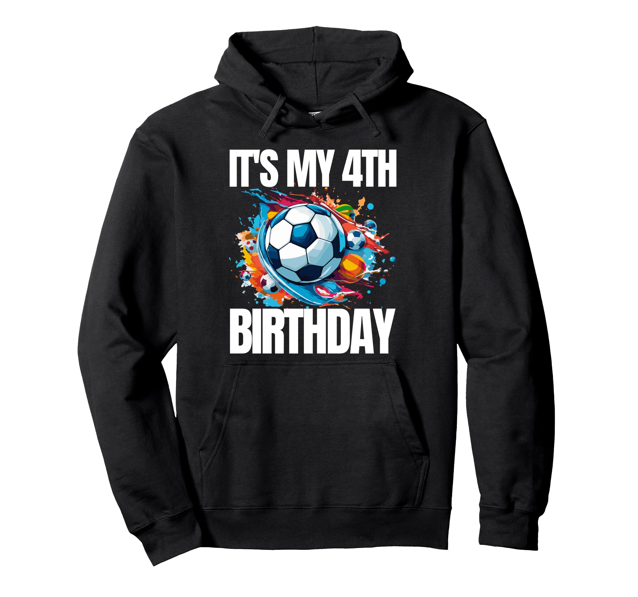Its My 4Th Birthday Soccer Player 4Th Hoodie - Streetwear Style Men Women