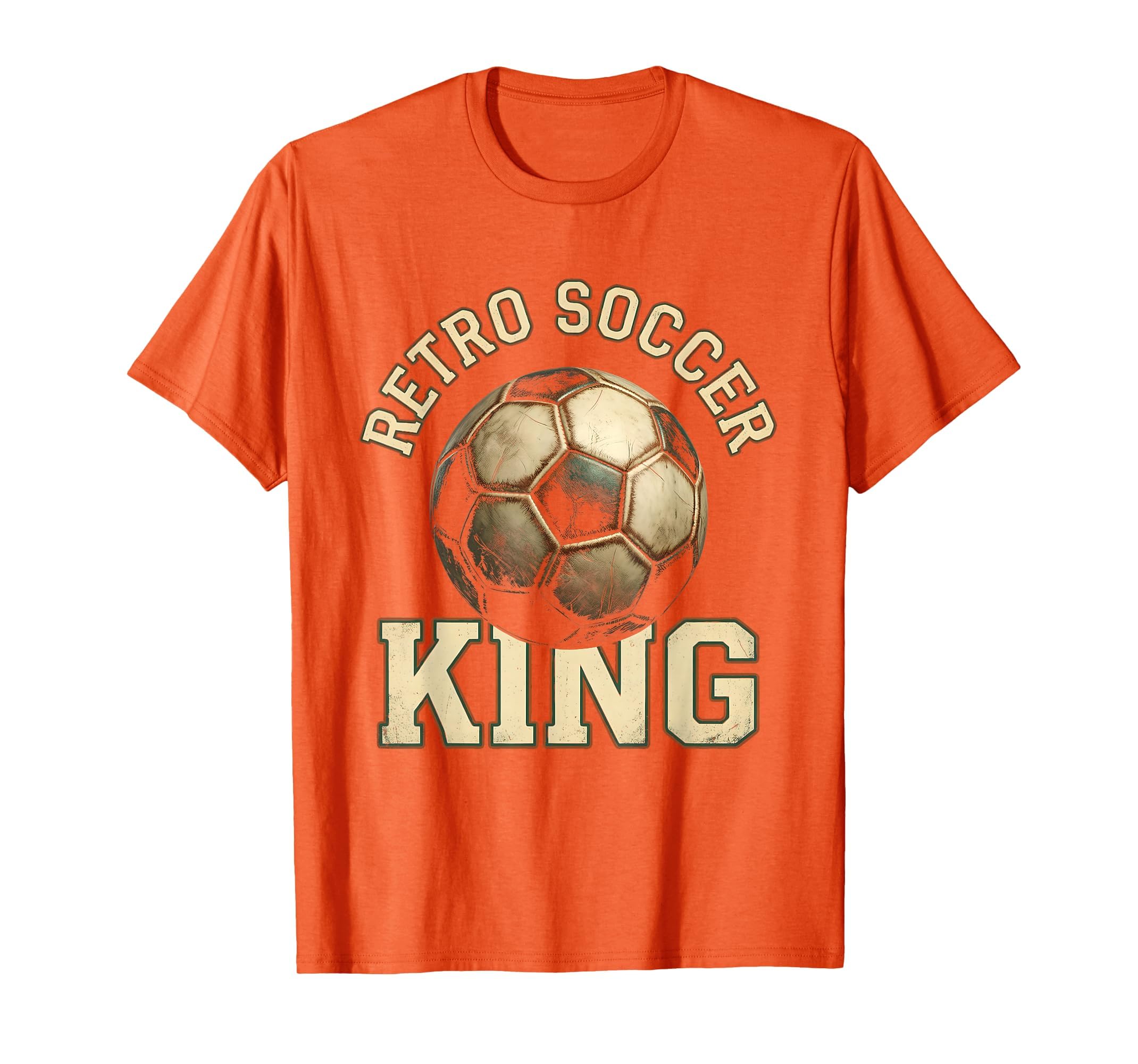 Soccer King Soccer Ball T-Shirt - Casual Everyday Wear Unisex