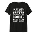 Im Soccer Goalie Brother Soccer Keeper T-Shirt - Trendy Graphic for Adults