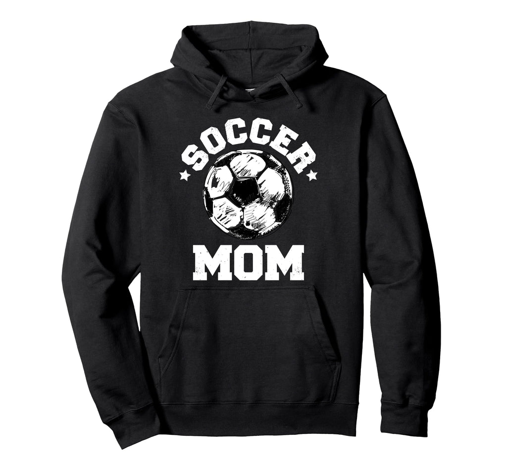 Soccer Mom Funny Soccer Ball Hoodie - Casual Everyday Wear Men Women